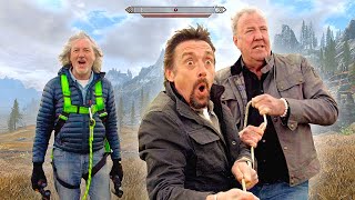 Top Gear in Skyrim goes wrong [upl. by Aihtenak721]