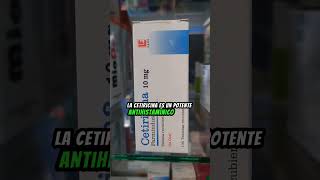 CETIRIZINA 10 MG PARA QUE SIRVE farmacia salud farmacologia medicina shortvideo viral [upl. by Oijimer]