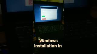 Windows 10 pro installation in Laptop  Lenovo [upl. by Ottinger934]