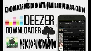 BAIXE MÚSICAS DO DEEZER DOWNLOAD NO SEU ANDROID FUNCIONANDO ‹CANAL ANDROID MAX› [upl. by Konstantin]