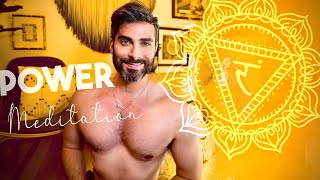 NAVEL CHAKRA MEDITATION for personal power and mainfesting your will [upl. by Briney446]