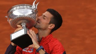 RolandGarros réactions de supporters au 23e titre majeur de Djokovic  AFP [upl. by Ymmit]