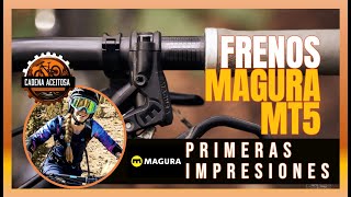 🤔 Magura MT5 estop  ¿Cómo son los Frenos MAGURA MT5 estop [upl. by Lecrad]