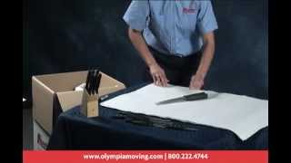 How to pack knives for moving Olympia Moving amp Storage [upl. by Orlantha174]