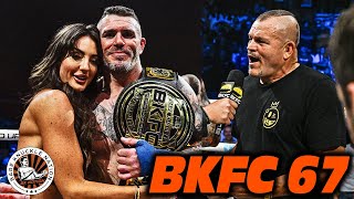 Chris Camozzi SMASHES at BKFC 67 Chuck Liddell Approves  BKFC Highlights  BK Beat [upl. by Enylekcaj]