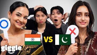 Indian Girl vs Pakistani Girl  Do they think the same way [upl. by Doelling]