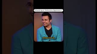 Attacking or Defensive Approach in Interview  By Sandeep Maheshwari sandeepmaheshwari shorts [upl. by Gracye715]