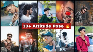 New attitude pose boy 🔥 Boy photo shoot pose  Stylish photoshoot boy 2024 [upl. by Schilt]