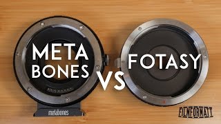 Metabones Speed Booster vs Fotasy Adapter  Canon EF to M43 [upl. by Crispen]