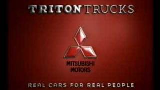 Mitsubishi Triton Advertisement New Zealand 2000 [upl. by Aggri535]