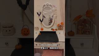 Halloween themed room decorate with me 🕸🎃🦇  fall vibes 🍂 bedroomdecor halloween preppy [upl. by Joice]