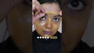 Everyuth Golden Glow Peel Off Mask Review amp Demo  PIN UP STYLE  peeloffmasks peeling faceglow [upl. by Nylime]