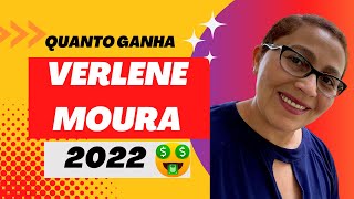 Quanto Ganha Verlene Moura  Minha Vida nos Estados Unidos em 2022  Quanto Ganha um Youtuber [upl. by Salkcin467]