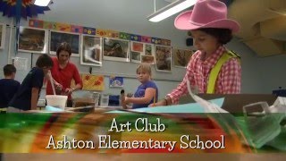 Education SpotlightAshton Elementary School Art Club [upl. by Garret646]