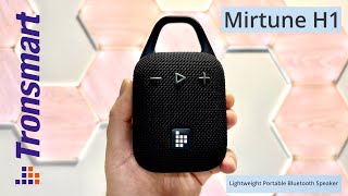 Tronsmart Mirtune H1  The Best Portable Outdoor Speaker [upl. by Nanfa]