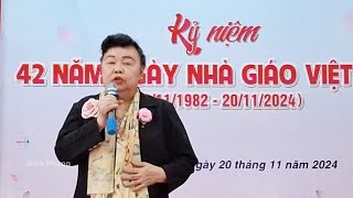 Chị ĐINH KIM HOÀNG GIAO LƯU KỶ NIỆM 42 NĂM NGÀY NHÀ GIÁO VIỆT NAM [upl. by Notnirt]