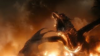 The Hobbit  2013   Smaug Attacks The Lake Town  Final Battle Scene [upl. by Philbrook402]