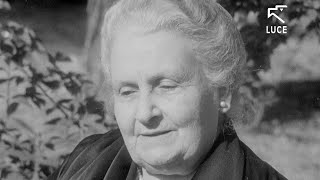 Maria Montessori Interview [upl. by Elbys]