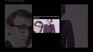 Woody allen tries to humiliate model twiggy but it backfires [upl. by Anoit]