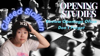 My Opening Studies ④ Closed Sicilian [upl. by Colbye189]