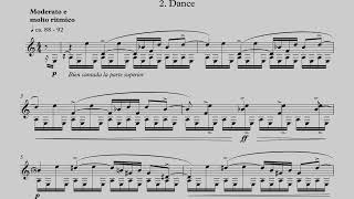 Stavros Angelou  Prelude and Dance I for Guitar 2016 ScoreVideo [upl. by Yremrej]