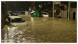 Flooding in Bologna Italy EmiliaRomagna 19102024 [upl. by Narak]