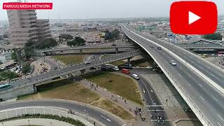 DR KWAME NKRUMAH INTERCHANGE CIRCLE ACCRA GHANA [upl. by Fesuoy744]