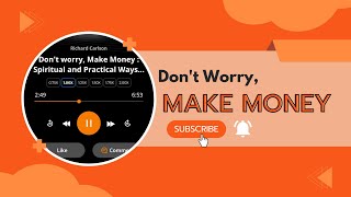 Dont Worry Make Money  Hindi Audio Summary kushivaha audiobook audiosummary [upl. by Auric]