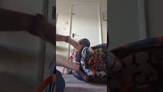 Basics of how to tighten and loosen straps a child car seat [upl. by Nnaeirelav]