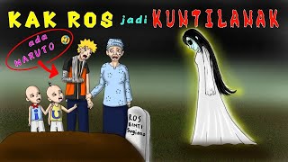 KAK ROS JADI HANTU KUNTILANAK ⁉️ UPIN IPIN CERITA HOROR [upl. by Bowerman128]