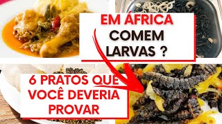 6 PRATOS TÍPICOS DE ANGOLA COMIDA AFRICANA [upl. by Thamora]