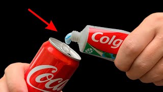 Mescola il dentifricio con la Coca Cola e non crederai a cosa succede 💥sorpreso🤯 [upl. by Bren232]