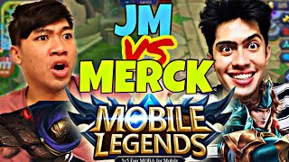 JM VS MERCK BRUSKOBROS MOBILE LEGENDS [upl. by Aneehsat]