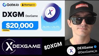 DXGM  DEXGAME TOKEN CRYPTO COIN ALTCOIN HOW TO BUY DXGM GATE DEX GAME P2E NFTS BSC ETH BTC NEW BNB [upl. by Enomyar]