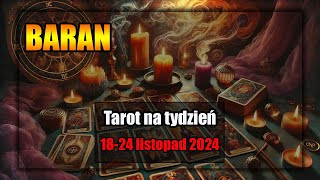 🔮BARAN TAROT TYDZIEŃ 1824112024🔮 [upl. by Irroc]