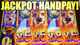 ★JACKPOT HANDPAY★ I DID IT AGAIN 😍 BUFFALO CHIEF ARISTOCRAT GAMING [upl. by Nolham]