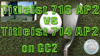 Titleist 716 AP2 vs 714 AP2 review [upl. by Rupert]