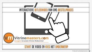 Uitlegvideo bestelproces Vitrinemasterscom [upl. by Hadihsar]