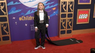 MykalMichelle Harris 2nd Annual Children and Family Emmy Awards Ceremony Red Carpet [upl. by Arabrab]