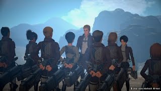 Attack on titan 2 Episode 5 A fight beyond the wall [upl. by Haeckel]