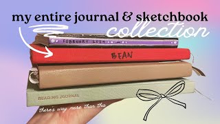 Every Journal amp Sketchbook I Own ✨💟 Favorites amp Least Favorites [upl. by Raymond]