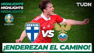 Highlights  Finlandia vs Rusia  UEFA Euro 2020  Grupo EJ2  TUDN [upl. by Kaspar213]