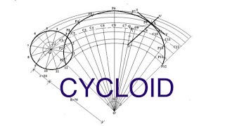 Chapter55 Curves Cycloid Gujarati   GTU  Engineering graphics and Design  3110013 [upl. by Einamrej]