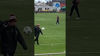 North end v Tranent warm up [upl. by Datnow]