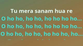 KARAOKE SANAM RE  Indian Song [upl. by Teplica69]