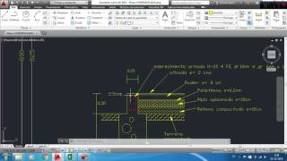 Ejemplo de cubicación con CAD y excel [upl. by Naujal]