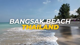 Walking Bangsak Beach in Thailand DJI Osmo Pocket 3 [upl. by Ahsina]