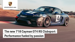 The new 718 Cayman GT4 RS Clubsport [upl. by Peggi]