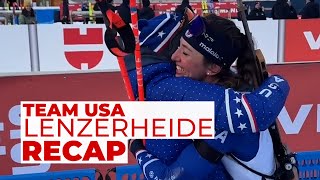 LENZERHEIDE World Cup Recap TEAM USA [upl. by Eelana]