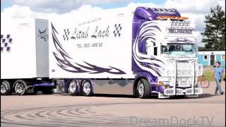 SCANIA R620 V8 MALMBERGS SWEDEN  NORDIC TROPHY TRUCKING FESTIVAL [upl. by Ayirp]